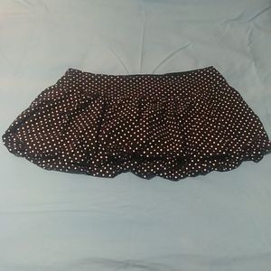 Vintage Kawaii Polka Dot Mini Bubble Skirt